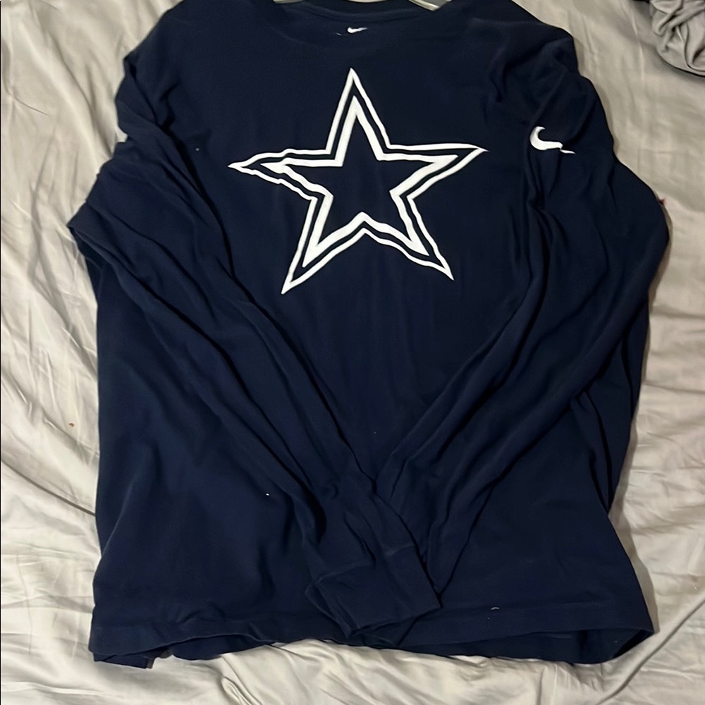 Nike Dark Blue Long Sleeve with Star Design